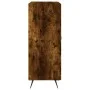 Smoked oak engineered wood sideboard 69.5x34x90 cm by vidaXL, Sideboards - Ref: Foro24-827761, Price: 87,74 €, Discount: %
