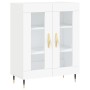 Aparador de madera de ingeniería blanco 69,5x34x90 cm de vidaXL, Aparadores - Ref: Foro24-827764, Precio: 83,61 €, Descuento: %