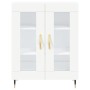 Aparador de madera de ingeniería blanco 69,5x34x90 cm de vidaXL, Aparadores - Ref: Foro24-827764, Precio: 83,61 €, Descuento: %