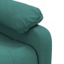 Sillón reclinable eléctrico tela verde oscuro en Sillones | Comprar online en Foru.es