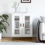 Aparador de madera de ingeniería blanco 69,5x34x90 cm de vidaXL, Aparadores - Ref: Foro24-827756, Precio: 73,10 €, Descuento: %