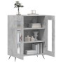 Aparador de madera de ingeniería gris hormigón 69,5x34x90 cm de vidaXL, Aparadores - Ref: Foro24-827760, Precio: 81,52 €, Des...