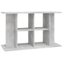 Soporte para acuario de hormigón gris 100x40x60 cm de madera sintética en Soportes para acuarios | Comprar online en Foru.es
