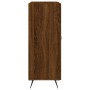 Aparador de madera de ingeniería marrón roble 69,5x34x90 cm de vidaXL, Aparadores - Ref: Foro24-827763, Precio: 85,28 €, Desc...