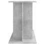 Soporte para acuario de hormigón gris 100x40x60 cm de madera sintética en Soportes para acuarios | Comprar online en Foru.es