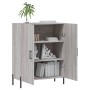 Aparador de madera de ingeniería gris Sonoma 69,5x34x90 cm de vidaXL, Aparadores - Ref: Foro24-827738, Precio: 86,06 €, Descu...