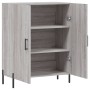 Aparador de madera de ingeniería gris Sonoma 69,5x34x90 cm de vidaXL, Aparadores - Ref: Foro24-827738, Precio: 86,06 €, Descu...