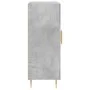 Aparador de madera de ingeniería gris hormigón 69,5x34x90 cm de vidaXL, Aparadores - Ref: Foro24-827776, Precio: 87,47 €, Des...