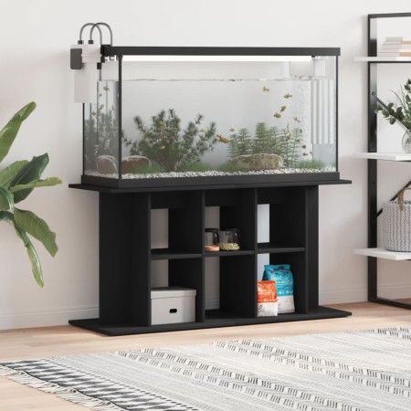 Soporte para acuario madera de ingeniería negro 120x40x60 cm en Soportes para acuarios | Comprar online en Foru.es