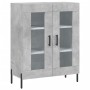 Aparador de madera de ingeniería gris hormigón 69,5x34x90 cm de vidaXL, Aparadores - Ref: Foro24-827800, Precio: 89,48 €, Des...
