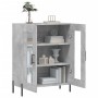 Aparador de madera de ingeniería gris hormigón 69,5x34x90 cm de vidaXL, Aparadores - Ref: Foro24-827800, Precio: 89,48 €, Des...