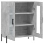 Aparador de madera de ingeniería gris hormigón 69,5x34x90 cm de vidaXL, Aparadores - Ref: Foro24-827800, Precio: 89,48 €, Des...