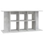 Soporte para acuario de hormigón gris 120x40x60 cm de madera sintética en Soportes para acuarios | Comprar online en Foru.es