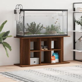 Soporte de acuario madera ingeniería roble marrón 120x40x60 cm en Soportes para acuarios | Comprar online en Foru.es