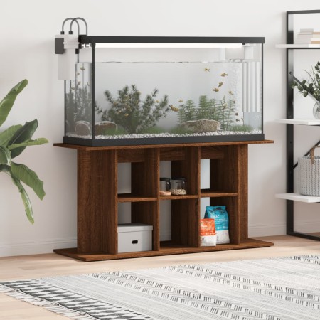 Soporte de acuario madera ingeniería roble marrón 120x40x60 cm en Soportes para acuarios | Comprar online en Foru.es