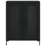 Aparador de madera de ingeniería negro 69,5x34x90 cm de vidaXL, Aparadores - Ref: Foro24-827789, Precio: 86,60 €, Descuento: %