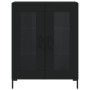 Aparador de madera de ingeniería negro 69,5x34x90 cm de vidaXL, Aparadores - Ref: Foro24-827789, Precio: 90,05 €, Descuento: %