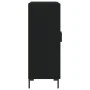 Aparador de madera de ingeniería negro 69,5x34x90 cm de vidaXL, Aparadores - Ref: Foro24-827789, Precio: 86,60 €, Descuento: %