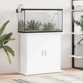 Soporte para acuario madera de ingeniería blanco 81x36x73 cm en Soportes para acuarios | Comprar online en Foru.es