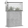 Soporte para acuario de hormigón gris 81x36x73 cm de madera sintética en Soportes para acuarios | Comprar online en Foru.es