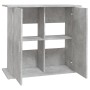 Soporte para acuario de hormigón gris 81x36x73 cm de madera sintética en Soportes para acuarios | Comprar online en Foru.es