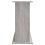 Soporte para acuario madera ingeniería gris Sonoma 81x36x73 cm en Soportes para acuarios | Comprar online en Foru.es
