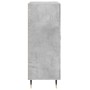 Aparador de madera de ingeniería gris hormigón 69,5x34x90 cm de vidaXL, Aparadores - Ref: Foro24-827768, Precio: 59,64 €, Des...