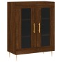 Aparador de madera de ingeniería marrón roble 69,5x34x90 cm de vidaXL, Aparadores - Ref: Foro24-827779, Precio: 88,12 €, Desc...