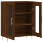 Aparador de madera de ingeniería marrón roble 69,5x34x90 cm de vidaXL, Aparadores - Ref: Foro24-827779, Precio: 88,12 €, Desc...