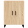 Aparador de madera de ingeniería roble Sonoma 69,5x34x90 cm de vidaXL, Aparadores - Ref: Foro24-827751, Precio: 98,65 €, Desc...
