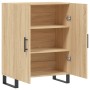 Aparador de madera de ingeniería roble Sonoma 69,5x34x90 cm de vidaXL, Aparadores - Ref: Foro24-827751, Precio: 98,65 €, Desc...
