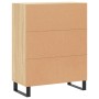 Aparador de madera de ingeniería roble Sonoma 69,5x34x90 cm de vidaXL, Aparadores - Ref: Foro24-827751, Precio: 98,65 €, Desc...