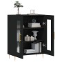 Aparador de madera de ingeniería negro 69,5x34x90 cm de vidaXL, Aparadores - Ref: Foro24-827773, Precio: 99,09 €, Descuento: %