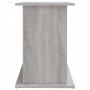 Soporte para acuario madera ingeniería gris Sonoma 101x41x58 cm en Soportes para acuarios | Comprar online en Foru.es