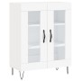 Aparador de madera de ingeniería blanco 69,5x34x90 cm de vidaXL, Aparadores - Ref: Foro24-827780, Precio: 85,60 €, Descuento: %