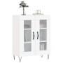 Aparador de madera de ingeniería blanco 69,5x34x90 cm de vidaXL, Aparadores - Ref: Foro24-827780, Precio: 85,60 €, Descuento: %