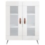 Aparador de madera contrachapada blanco brillante 69,5x34x90 cm de vidaXL, Aparadores - Ref: Foro24-827758, Precio: 89,29 €, ...