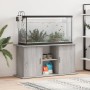 Soporte para acuario madera ingeniería gris Sonoma 121x41x58 cm en Soportes para acuarios | Comprar online en Foru.es