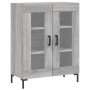Aparador de madera de ingeniería gris Sonoma 69,5x34x90 cm de vidaXL, Aparadores - Ref: Foro24-827794, Precio: 87,59 €, Descu...