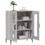 Aparador de madera de ingeniería gris Sonoma 69,5x34x90 cm de vidaXL, Aparadores - Ref: Foro24-827794, Precio: 87,59 €, Descu...