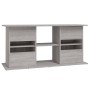 Soporte para acuario madera ingeniería gris Sonoma 121x41x58 cm en Soportes para acuarios | Comprar online en Foru.es