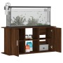Soporte de acuario madera ingeniería marrón roble 121x41x58 cm en Soportes para acuarios | Comprar online en Foru.es