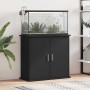 Soporte para acuario madera de ingeniería negro 81x36x73 cm en Soportes para acuarios | Comprar online en Foru.es