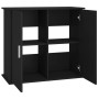 Soporte para acuario madera de ingeniería negro 81x36x73 cm en Soportes para acuarios | Comprar online en Foru.es