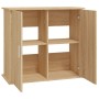 Soporte para acuario de roble Sonoma 81x36x73 cm de madera de ingeniería en Soportes para acuarios | Comprar online en Foru.es