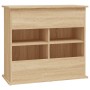 Soporte para acuario de roble Sonoma 81x36x73 cm de madera de ingeniería en Soportes para acuarios | Comprar online en Foru.es