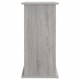 Soporte para acuario madera ingeniería gris Sonoma 81x36x73 cm en Soportes para acuarios | Comprar online en Foru.es