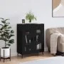 Engineered wood black sideboard 69.5x34x90 cm by vidaXL, Sideboards - Ref: Foro24-827805, Price: 87,12 €, Discount: %