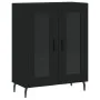 Engineered wood black sideboard 69.5x34x90 cm by vidaXL, Sideboards - Ref: Foro24-827805, Price: 87,12 €, Discount: %