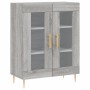Aparador de madera de ingeniería gris Sonoma 69,5x34x90 cm de vidaXL, Aparadores - Ref: Foro24-827778, Precio: 84,63 €, Descu...